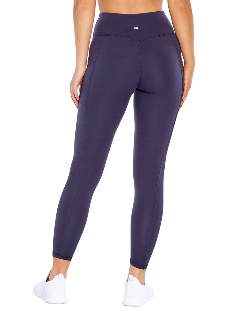 Marika Women's Standard Cameron High Rise Tummy Control Legging, Midnight Blue, Medium - Image 4